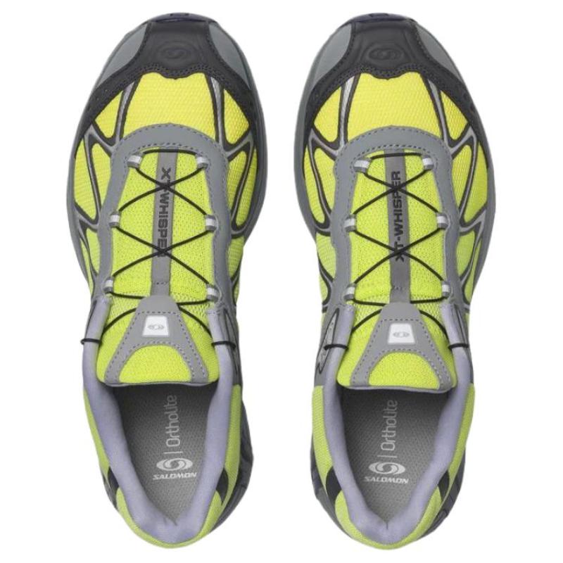 SALOMON XT WHISPER Дышащая поддержка Повседневные кроссовки для бега Унисекс Желто-серые кроссовки 478786