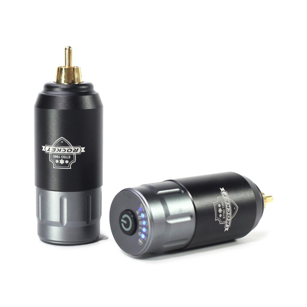 1200mAh Professional Tattoo Pen Battery RCA Connector Mini Wireless Power Supply For Tattoo Machine Pen Accessory