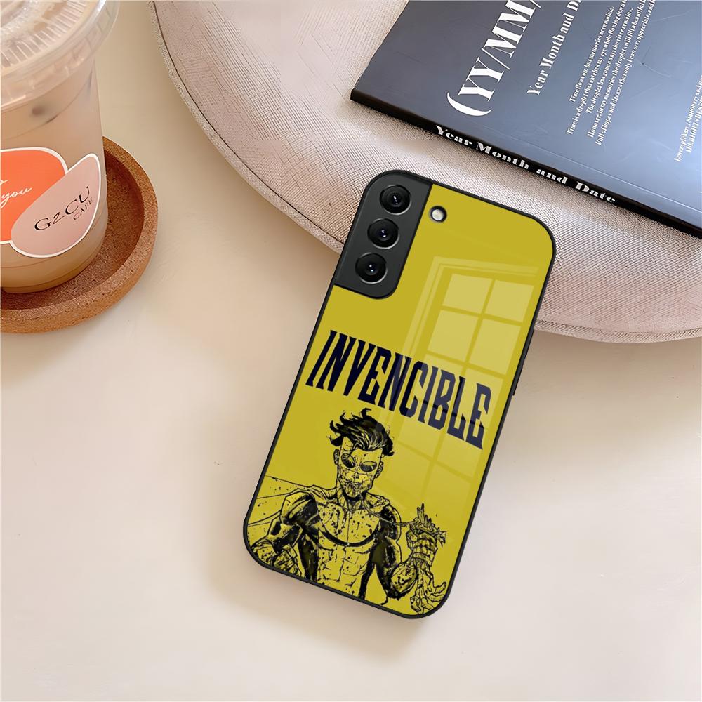Непобедимый Марк Атом Ева Чехол для телефона Стекло Для Samsung Galaxy S26 S25 S23 S24 S21 S22 S20 Ultra Fe Plus A15 A14 Чехол