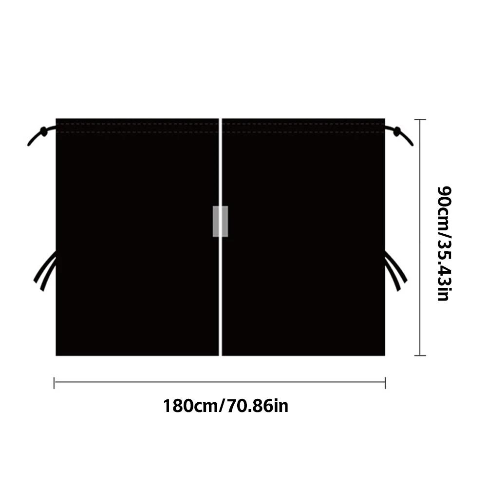 Car Privacy Curtains Sunshades Universal Rear Partition Protection Privacy Curtains for Taxi Car RV Travel Interior Accessories