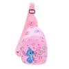 Stitch Printed Shoulder Crossbody Chest Bag Children Cartoon Leisure Outdoor