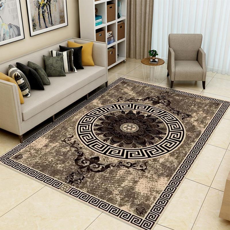 Ковер с нитяной отделкой в стиле легкой роскоши, шампанское, роскошный узор, противоскользящая подкладка для дивана в гостиной, ковер для прихожей, для дома, для спальни