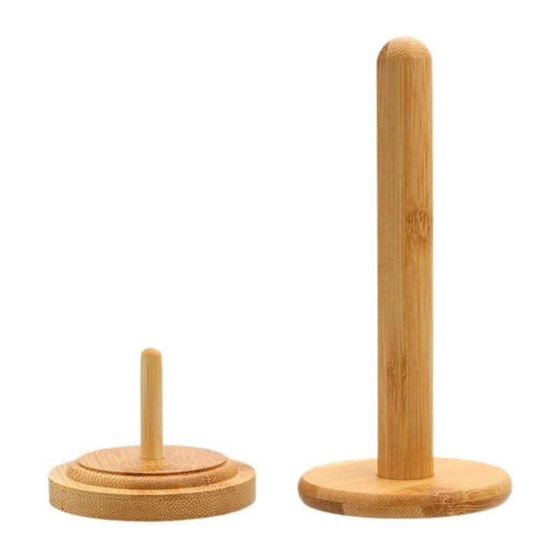 Wood Yarn Holder Rotatable Yarn Spool Holder Portable Yarn Dispenser Knitting Yarn Organizers Yarn Thread Spool Holder