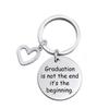 Брелок для выпускного из нержавеющей стали 2025 года, подвеска для выпускного сезона, подарки на церемонию