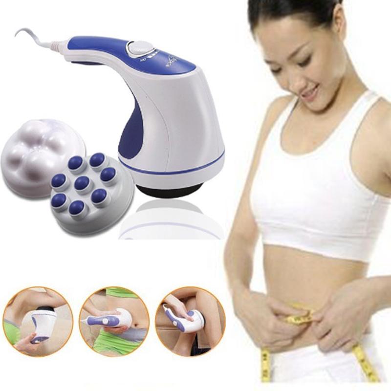 Вилка европейского стандарта 5 в 1, полный расслабляющий массажер для тела, 3D электрический массажер для всего тела для похудения, роликовый