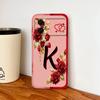 Чехол для Xiaomi Poco M4 M3 Pro Роскошный с розовыми буквами Мягкий гладкий корпус из жидкого силикона для Poco M 4 M 3 Легкая крышка для телефона