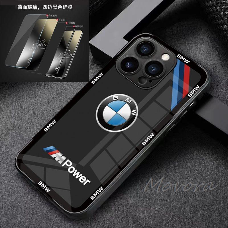 Blue Red Black Car A-Bmw-SE Phone Case For IPhone 17 Pro Max 15 Pro 16 14 Plus 12 13 Mini 11 Pro Shockproof Glass Stickers Cover TKJLP1