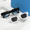 Small Rectangle Polarized Sunglasses Women Fashion Retro Brand Square Sun Glasses Men Classic Vintage Black Punk Shades UV400