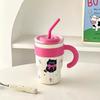 Stainless Steel Cat Thermos Cup Portable Coffee Mug Fashion Insulation Cup  Office