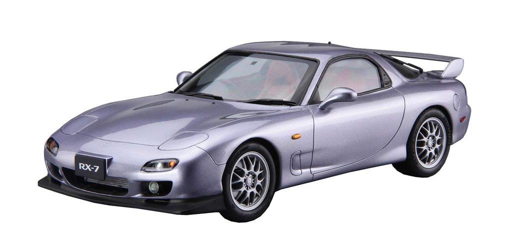 AOSHIMA Модель автомобиля серии Mazda FD3S Spirit R Type B 2002 Пластиковая модель 1/24 №77 RX-7