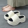 Thick EVA Slippers Summer Women's Slippers Wear Home  Platform Sandals Fashion Outwear Non Slip Elevated Slippers Women