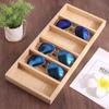4/5/6 Slot Wooden Glasses Case Glasswear Box Jewelry Display Box Portable Sunglasses Box  Hanging