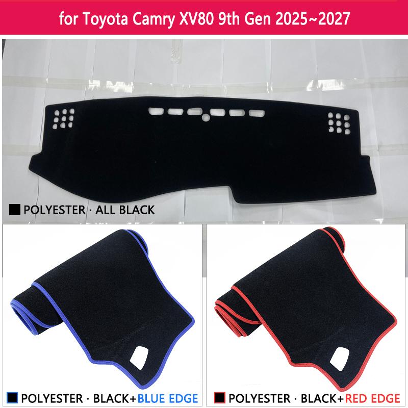 Car Dashboard Cover Pad for Toyota Camry XV80 9th Gen 2025~2027 2026 Liner Anti-Slip Mat Sunshade Dashmat Carpet Rug Accessories
