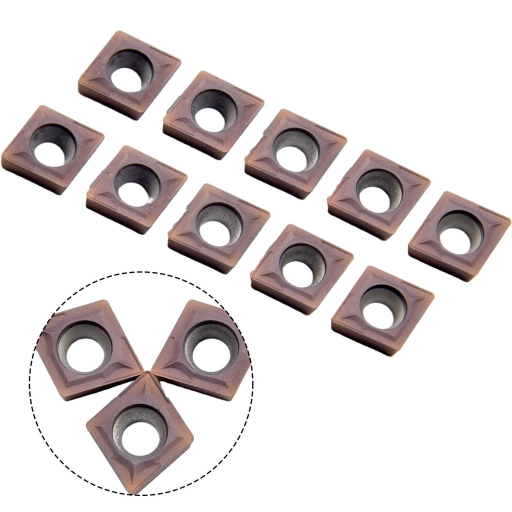10 шт. CCMT060208 CCMT21.52 VP15TF Сменные твердосплавные токарные пластины