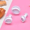 3Pcs Rose Leaf Spring Imitation Real Cake Mold Cookie Mold Easy To Use