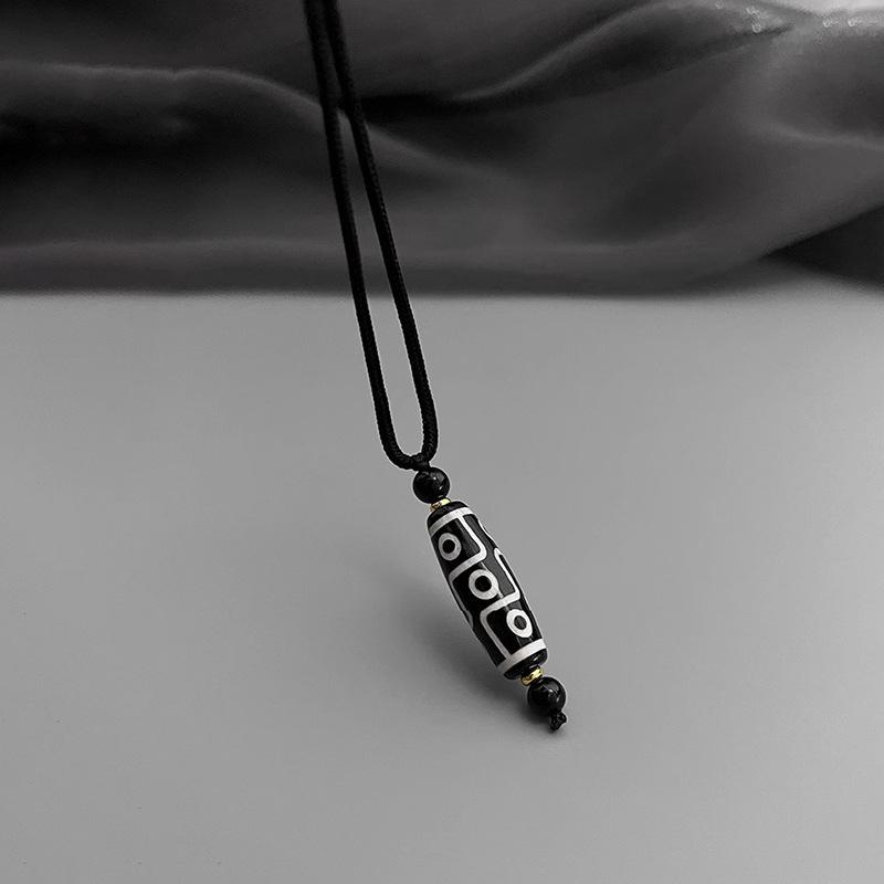 Винтажное ожерелье из девяти глаз для мужчин, веревочное, цепочка для ключицы, женские аксессуары