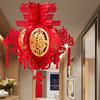 Традиционный китайский Новый год Красный фонарь Украшение Праздника Весны Нетканый Красный фонарь с кисточкой Товары для вечеринок