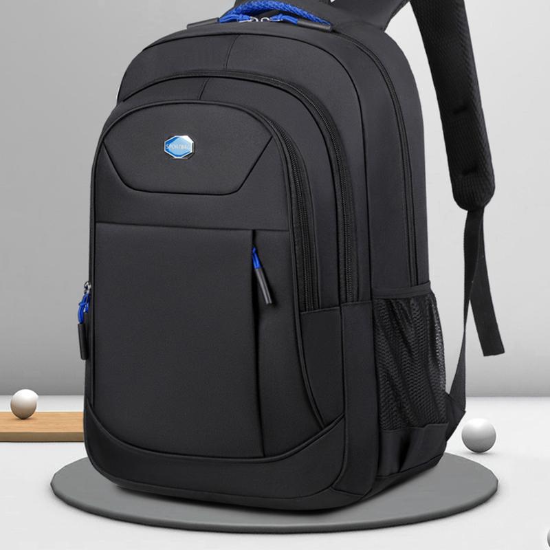 Men's Backpack Oxford Waterproof Backpack Business Computer Bag Leisure Travel Backpack High School Student