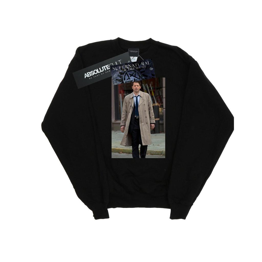 Supernatural Womens/Ladies Castiel Photograph Sweatshirt
