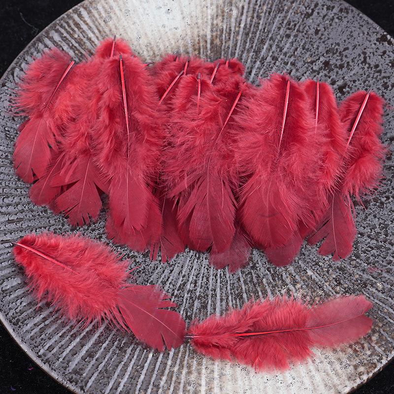 Перья курицы и павлина разных цветов для DIY-украшений, поделок и аксессуаров для одежды ручной работы.