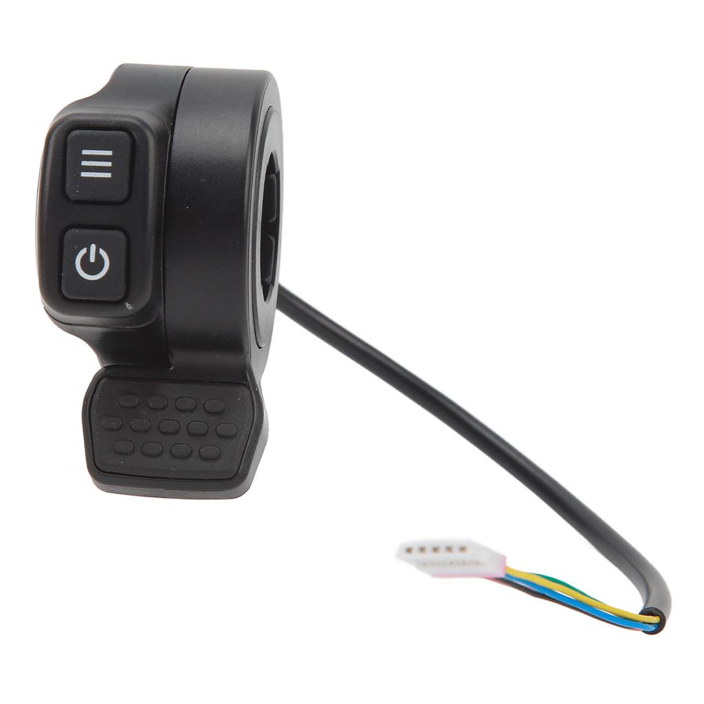 Electric Scooter Throttle Finger Throttle with Power Switch Speed Control Throttle Replacement Part
