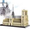 Notre Dame De Paris 3D Model Micro Building Blocks 0.5cm Long Grand Cathedral, Home Office Decor, Perfect Time-Killing Project