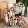 Posture Standing Cute Cat Plush Toy Pp Cotton Girls Gift Kids Room Decor