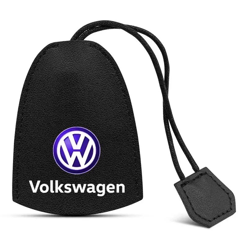 For VOLKSWAGEN VW GTI B6 2025 Hot For Volkswagen Car styling PU Car Remote Key Case Cover Shell keychain protect Car Accessories
