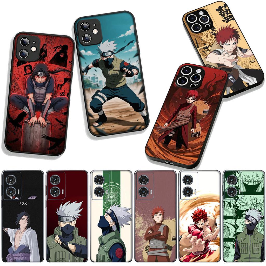 Для Apple iPhone 16 15 14 Plus 13 12 Mini 17 Pro Max + ProMax 16E Air 15+ Чехол для телефона Какаши Наруто Гаара Учиха Саске