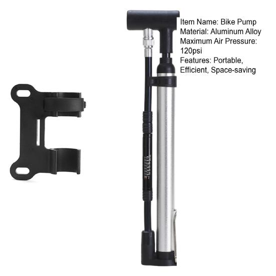 Мини-насос для велосипеда 120 PSI AV FV Schrader Presta Valve для велосипедных шин