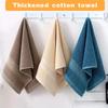 Полотенце однотонное, аксессуары для ванной комнаты, увеличение для дома, мягкие банные полотенца, текстильные салфетки для дома и сада, водопоглощение.