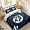 Bedding Set 1 Duvet Cover 2 Pillowcases Chelsea FC Print Bedroom Home Decoration