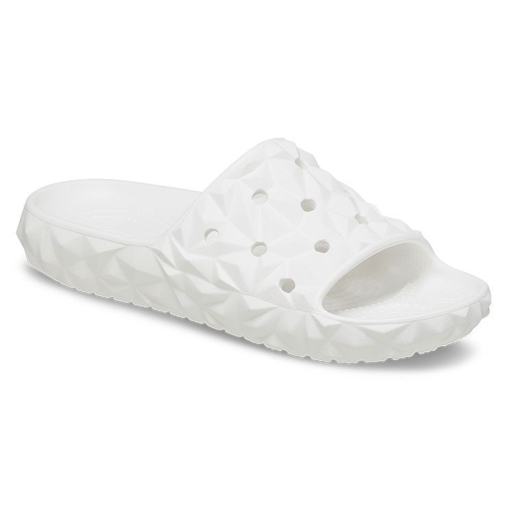 Crocs Классические шлепанцы с дурианом, унисекс, белые 209608-100