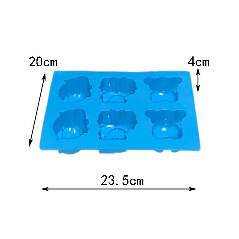 Jelly Pudding Dessert Mousse Baking Mould Handmade Lion Cow Silicone Mold Cake Tool