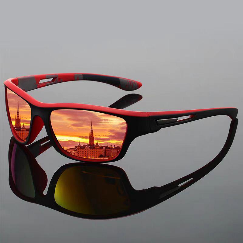 Unisex Night Vision Sports Sunglasses: Windproof & Sandproof for Cycling, Running, and Outdoor Activities