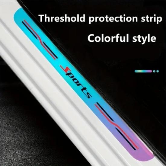 Auto Parts Car Accessories Door Sill Strips Trim Protector Scuff Plates Sports