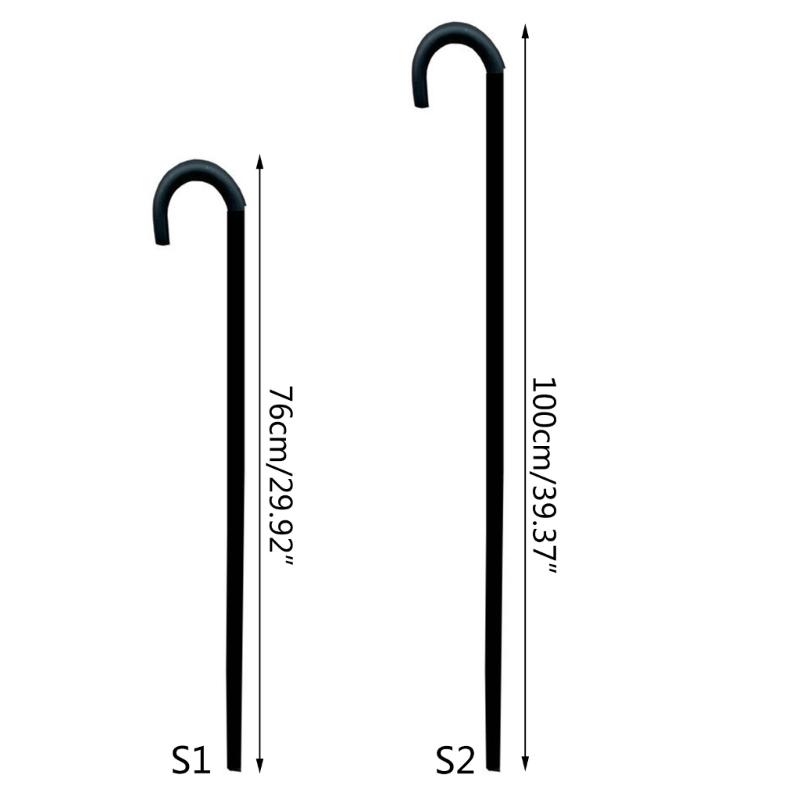 Пластиковая Волшебная Палочка Мага Посох Косплей Колдун Посох Трость Костюм Мага Съемный Хэллоуин Вечеринка Реквизит