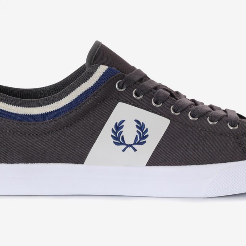 Fred Perry Мужские хлопковые кроссовки Sfpm2317106 M35