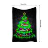 Tuniu Neon Christmas Blanket Flannel Throw Sofa Bed Room Decor Festive Gift Idea