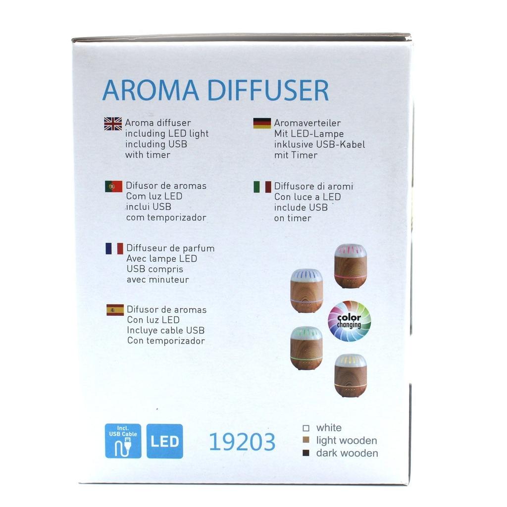 Essential Oil Diffuser 120ml USB Color Changing Timer