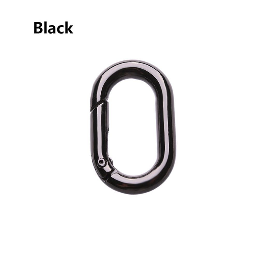 Outdoor Camping Tool Oval Climbing Clip Keychain Ring Buckle Hook Carabiner