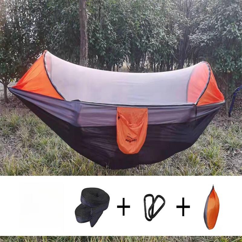 Yuming Automatic Pop-Up Camping Hammock with Mosquito Net & Sunshade