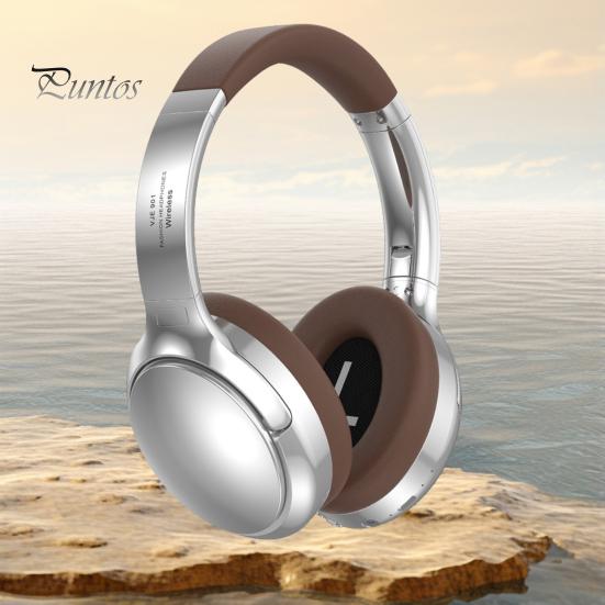 1 комплект беспроводной гарнитуры Bluetooth-совместимые наушники с микрофоном HiFi стерео интеллектуальные наушники с шумоподавлением для музыки