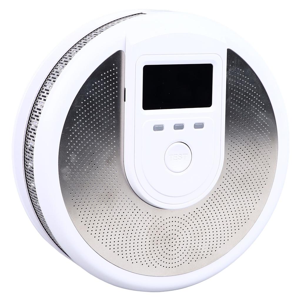 2 в 1 Детектор дыма с питанием от батареи Эффективное обнаружение Интеллектуальный датчик напоминания для дыма