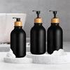 500ml Soap Dispenser Refillable Plastic Shoulder Bottle with Lotion Pump Shampoo Shower Gel Bottles Refillable Lotion Liquid
