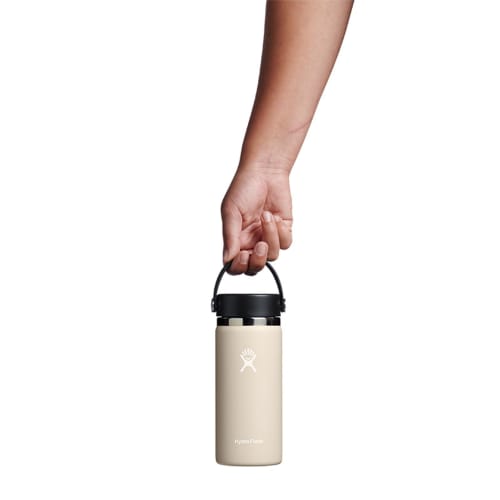 Wide Mouth 16oz (473ml) Stainless Steel Water Bottle with Automatic Insulation (Japanese Product)