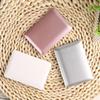 Mini Makeup Mirror Notebook Macbook Silver White Cosmetic Mirror Design Portable