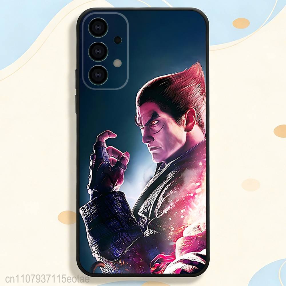 Чехол для телефона Game T-Tekken 8 для серии Samsung S s21 s22 s23 s24 s25 S26 FE Plus Ultra TPU Мягкий, приятный для кожи чехол