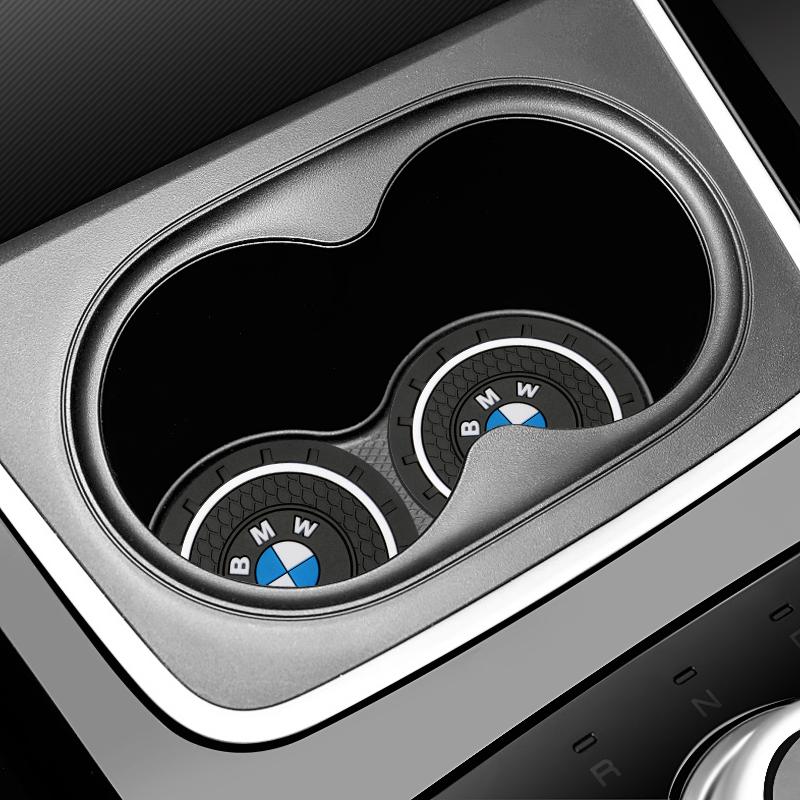 Автомобильный коврик для подстаканника, аксессуары для хранения в салоне автомобиля для BMW E91 X5 E70 F11 E30 F31 X3 F25 E61 E83 X1 E53 E87 F40 F32 x7