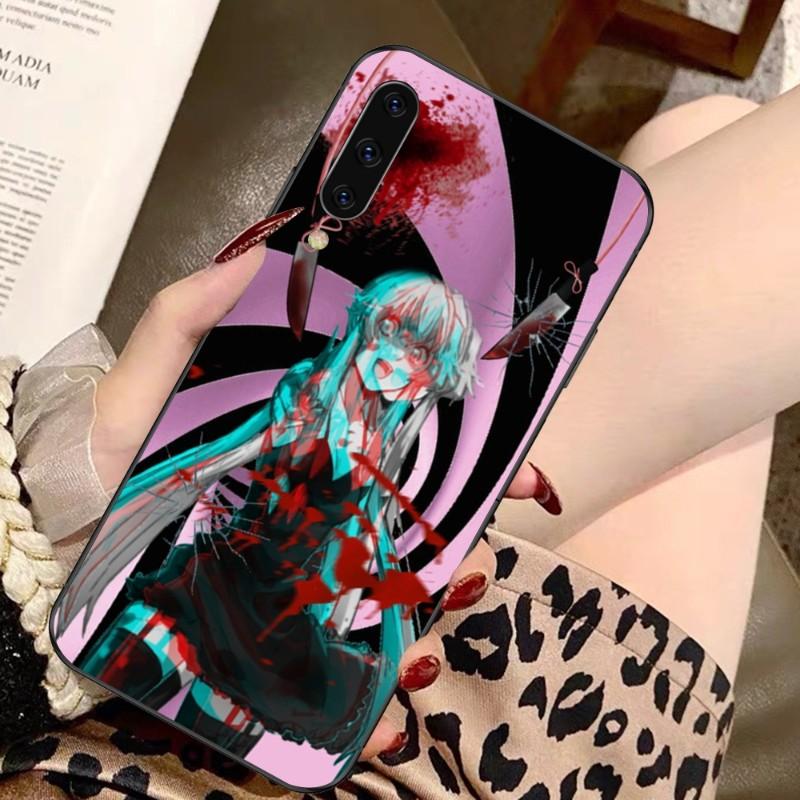 Чехол для телефона «Дневник будущего» Mirai Nikki для Samsung A91 A81 A73 A72 A71 A30S A20 A12 A13 A52 A53 4G 5G, мягкий черный чехол для телефона